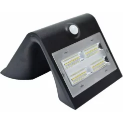 Sortie ? Chalet & Jardin Lampe Solaire Murale 400lm - Noir ✔️