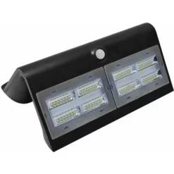 Nouveau ? Chalet & Jardin Lampe Solaire Murale 800lm - Noir ✔️