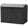 Offres ? Chalet & Jardin Grand Coffre De Jardin - 2000L - Noir - 177 X 113 X 134 Cm ? -JARDIN Soldes Boutique 17417995 1