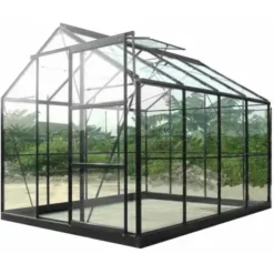 Meilleur prix ✨ Chalet & Jardin Serre Verre - 4,65 M2 "Sekurit" Grise ?