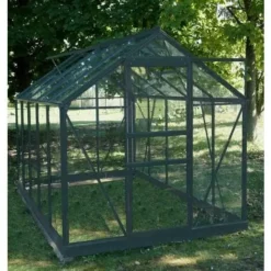 Promo ⭐ Chalet & Jardin Serre Verre - 5,77 M2 "Sekurit" Grise ?