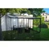 Budget ? Chalet & Jardin Serre D'hiver Verre - 12 M2 Grise Adossable ? -JARDIN Soldes Boutique 2034303 1