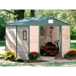 Coupon ? CHALET & JARDIN Abri Jardin Bois "Cèdre " - 11.38 M² - 3.07 X 3.71 X 2.33 M - 12 Mm ✨