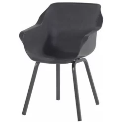 Meilleur prix ? Chalet & Jardin Lot De 2 - Chaises SOPHIE Element Armchair - Anthracite ✔️
