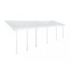 Meilleur prix ? CHALET & JARDIN Toit De Terrasse FERIA 3 X 8 - BLANC ? -JARDIN Soldes Boutique 28588312 1