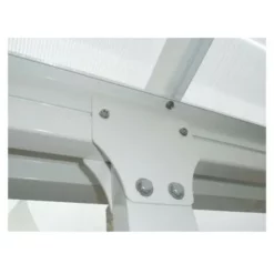 Meilleur prix ? CHALET & JARDIN Toit De Terrasse FERIA 3 X 8 - BLANC ? -JARDIN Soldes Boutique 28588312 3