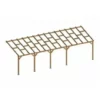Remise ? CHALET & JARDIN Toit Couv'Terrasse® En Bois 3x8,6 M - Sans Toit Polycarbonate ⌛ -JARDIN Soldes Boutique 28589139 1