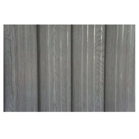 Meilleur prix ? CHALET & JARDIN Abri De Jardin En Métal Monopente Aspect BOIS VIEILLI - 3,3 M² ✔️ 3 Meilleur prix ? CHALET & JARDIN Abri De Jardin En Métal Monopente Aspect BOIS VIEILLI - 3,3 M² ✔️ – Image 3