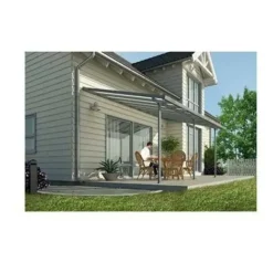 Vente flash ⌛ CHALET & JARDIN Toit Terrasse FERIA 3 X 5 - Gris ❤️ -JARDIN Soldes Boutique 28589184 3