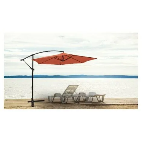 Meilleure vente ❤️ CHALET & JARDIN Parasol BEAUSOLEIL® Collioures - Terracotta ⭐ 3 Meilleure vente ❤️ CHALET & JARDIN Parasol BEAUSOLEIL® Collioures - Terracotta ⭐ – Image 3