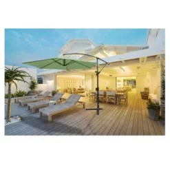 Meilleure affaire ? CHALET & JARDIN Parasol BEAUSOLEIL® Collioures - Vert Amande ? -JARDIN Soldes Boutique 28589710 4