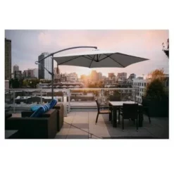 Offres ❤️ CHALET & JARDIN Parasol BEAUSOLEIL® Collioures - Gris ? 7 Offres ❤️ CHALET & JARDIN Parasol BEAUSOLEIL® Collioures - Gris ? -JARDIN Soldes Boutique 28589715 3