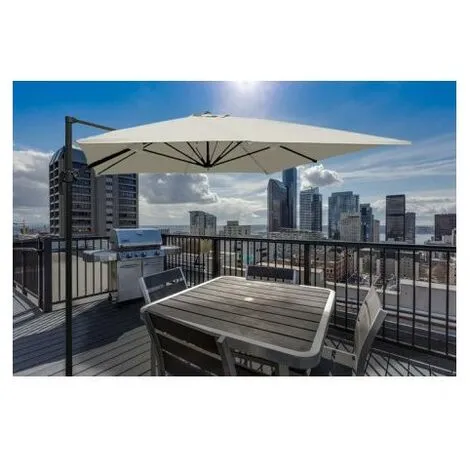 Top 10 ? CHALET & JARDIN Parasol BEAUSOLEIL® 3X3 - Ecru ❤️ 2 Top 10 ? CHALET & JARDIN Parasol BEAUSOLEIL® 3X3 - Ecru ❤️ – Image 2