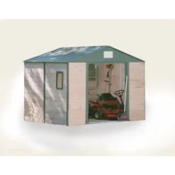 Remise ? CHALET & JARDIN Abri En Cèdre Et Métal 1012 - 11.4m² ?