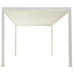 Grosses soldes ? Chalet & Jardin Pergola Bioclimatique Autoportée Ombréa® 3 X 4 M - Blanc ?