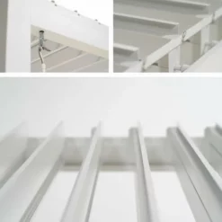 Grosses soldes ? Chalet & Jardin Pergola Bioclimatique Autoportée Ombréa® 3 X 4 M - Blanc ? -JARDIN Soldes Boutique 52879375 4