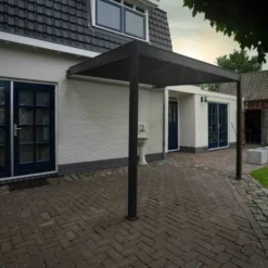 Coupon ? Chalet & Jardin Pergola Bioclimatique Adossée Ombréa® 3 X 3 M - Anthracite ?