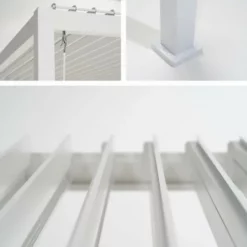 Remise ? Chalet & Jardin Pergola Bioclimatique Autoportée Ombréa® 3,6 X 3,6 M - Blanc ? -JARDIN Soldes Boutique 52879377 4