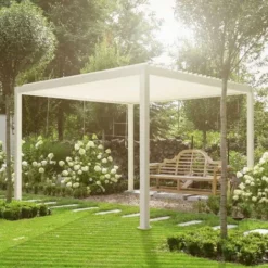 Coupon ✨ Chalet & Jardin Pergola Bioclimatique Autoportée Ombréa® 3 X 3 M - Blanc ? -JARDIN Soldes Boutique 52879395 4
