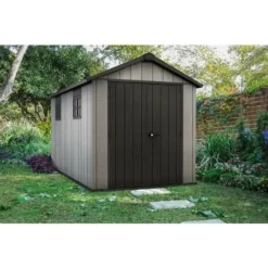 Coupon ⭐ Chalet & Jardin Abri Jardin Résine Brossium®/Oakland 7513 10 M² - Gris ? -JARDIN Soldes Boutique 52879407 3