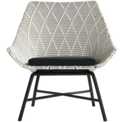 Vente flash ? Chalet & Jardin Fauteuil De Jardin Delphine Lounge En Résine Tressée (wicker) - Diamond Wicker ✔️