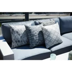 Sortie ? Chalet & Jardin Ensemble Salon De Jardin - Canapé 3 Places Titan + 2 Fauteuils - Gris/Anthracite ? -JARDIN Soldes Boutique 53697790 5