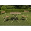 Grosses soldes ? CHALET & JARDIN SET ROBINIER ENSEMBLE BISTRO - 1 TABLE + 2 CHAISES ? -JARDIN Soldes Boutique 56218682 1