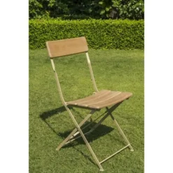 Grosses soldes ? CHALET & JARDIN SET ROBINIER ENSEMBLE BISTRO - 1 TABLE + 2 CHAISES ? -JARDIN Soldes Boutique 56218682 3