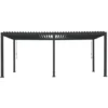 Sortie ? Chalet & Jardin Pergola Bioclimatique Ombréa® 3 X 6 M + 2 Stores 3 M - Anthracite ? -JARDIN Soldes Boutique 60743956 1