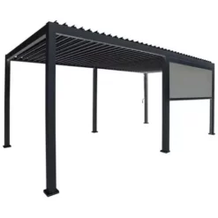 Sortie ? Chalet & Jardin Pergola Bioclimatique Ombréa® 3 X 6 M + 2 Stores 3 M - Anthracite ? 6 Sortie ? Chalet & Jardin Pergola Bioclimatique Ombréa® 3 X 6 M + 2 Stores 3 M - Anthracite ? -JARDIN Soldes Boutique 60743956 2