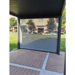 Sortie ? Chalet & Jardin Pergola Bioclimatique Ombréa® 3 X 6 M + 2 Stores 3 M - Anthracite ? 9 Sortie ? Chalet & Jardin Pergola Bioclimatique Ombréa® 3 X 6 M + 2 Stores 3 M - Anthracite ? -JARDIN Soldes Boutique 60743956 5