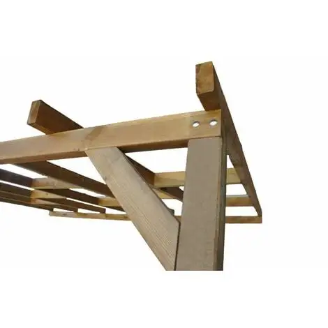 Acheter ? CHALET & JARDIN Toit Couv'Terrasse® En Bois 3x2 M - Sans Toit Polycarbonate ❤️ 2 Acheter ? CHALET & JARDIN Toit Couv'Terrasse® En Bois 3x2 M - Sans Toit Polycarbonate ❤️ – Image 2