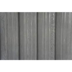 Sortie ? Chalet & Jardin Abri Jardin Métal - Aspect BOIS VIEILLI 86 - 4,72 M²- GRIS ? -JARDIN Soldes Boutique 6300576 5