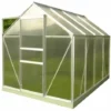Meilleure vente ? Chalet & Jardin Serre Jardin Polycarbonate - DIAMANT 46 - 2,28M² - GRIS ? -JARDIN Soldes Boutique 6300619 1