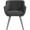 Meilleur prix ? Chalet & Jardin Chaise-fauteuil Amadora En Résine Tressée - Pieds En Aluminium - Anthracite ? -JARDIN Soldes Boutique 66742114 1