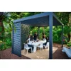 Sortie ? Chalet & Jardin Panneau Brise-vue Latéral à Ventelles 1,3 M Pour Pergola Bioclimatique OMBREA - Anthracite ? -JARDIN Soldes Boutique 68588926 1