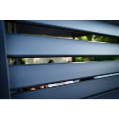 Sortie ? Chalet & Jardin Panneau Brise-vue Latéral à Ventelles 1,3 M Pour Pergola Bioclimatique OMBREA - Anthracite ? -JARDIN Soldes Boutique 68588926 3